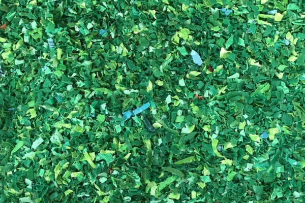 Shredded Plastic Green